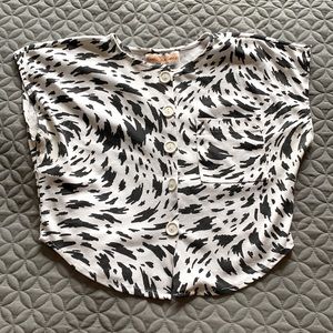 Vintage style Soho crop top